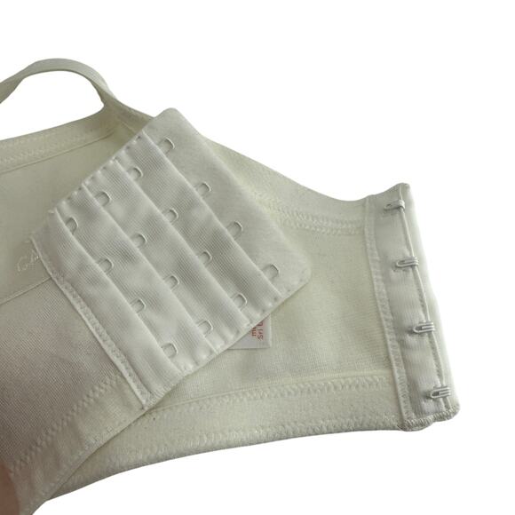 Lane Bryant Cacique Lightly Lined T-Shirt Bra White Cream Square 46D - Picture 3 of 6